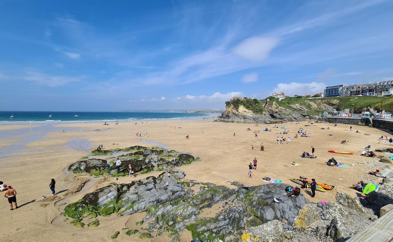 Photo of Towen Beach with bright fine sand surface