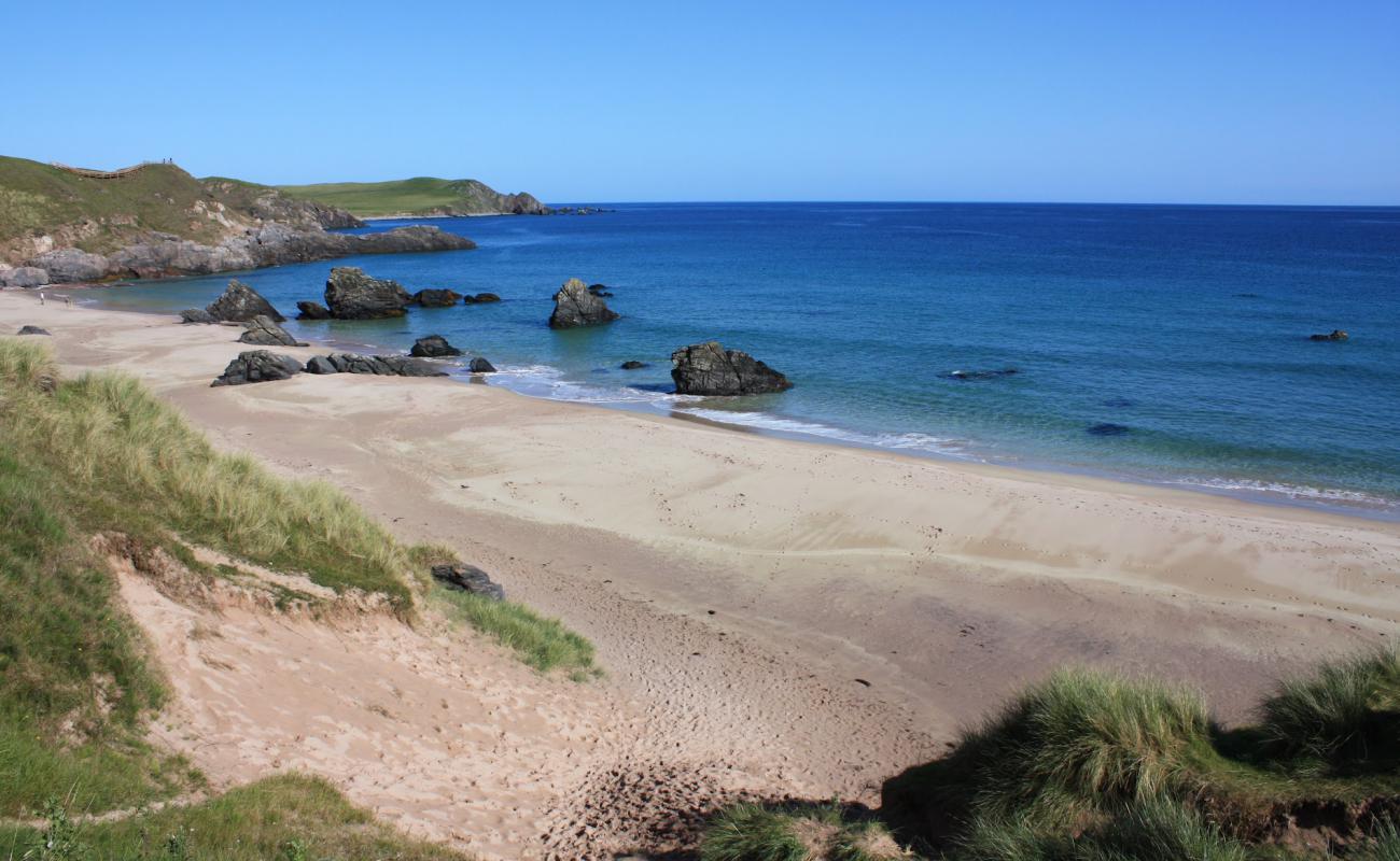 Photo of Durness Beach with bright sand surface