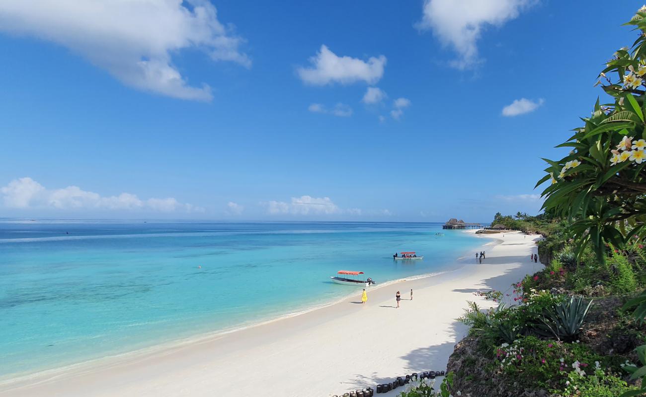 Photo of Kendwa Beach with white fine sand surface