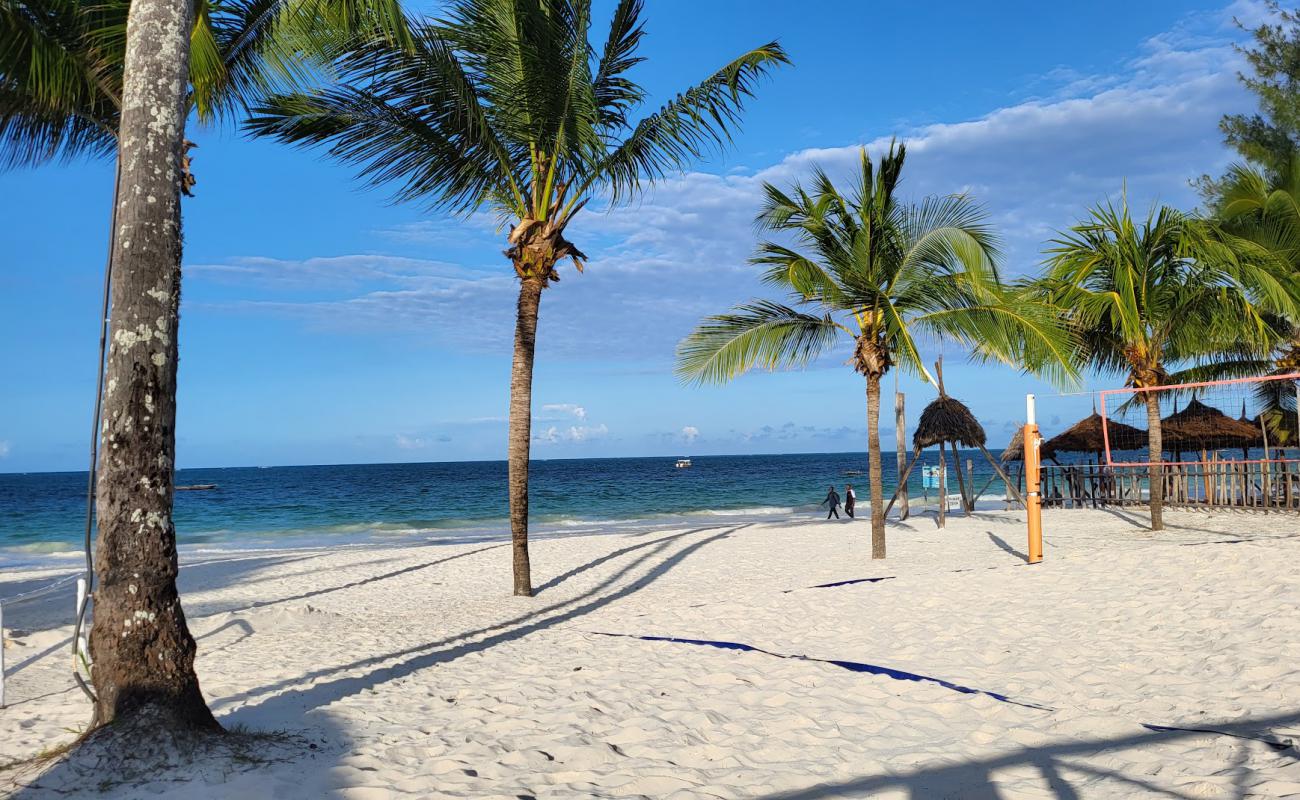 Photo of Matemwe Beach with white fine sand surface