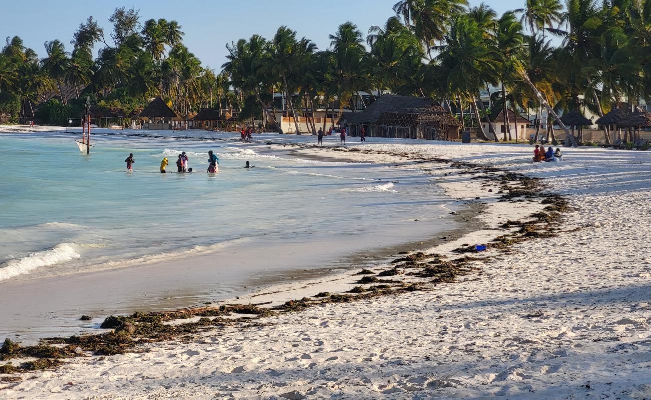 Photo of Pongwe Beach with white fine sand surface