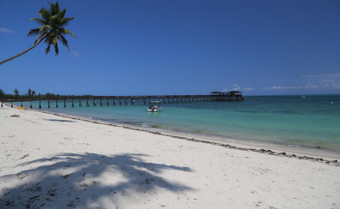 Photo of Mchangamle Beach with bright sand surface