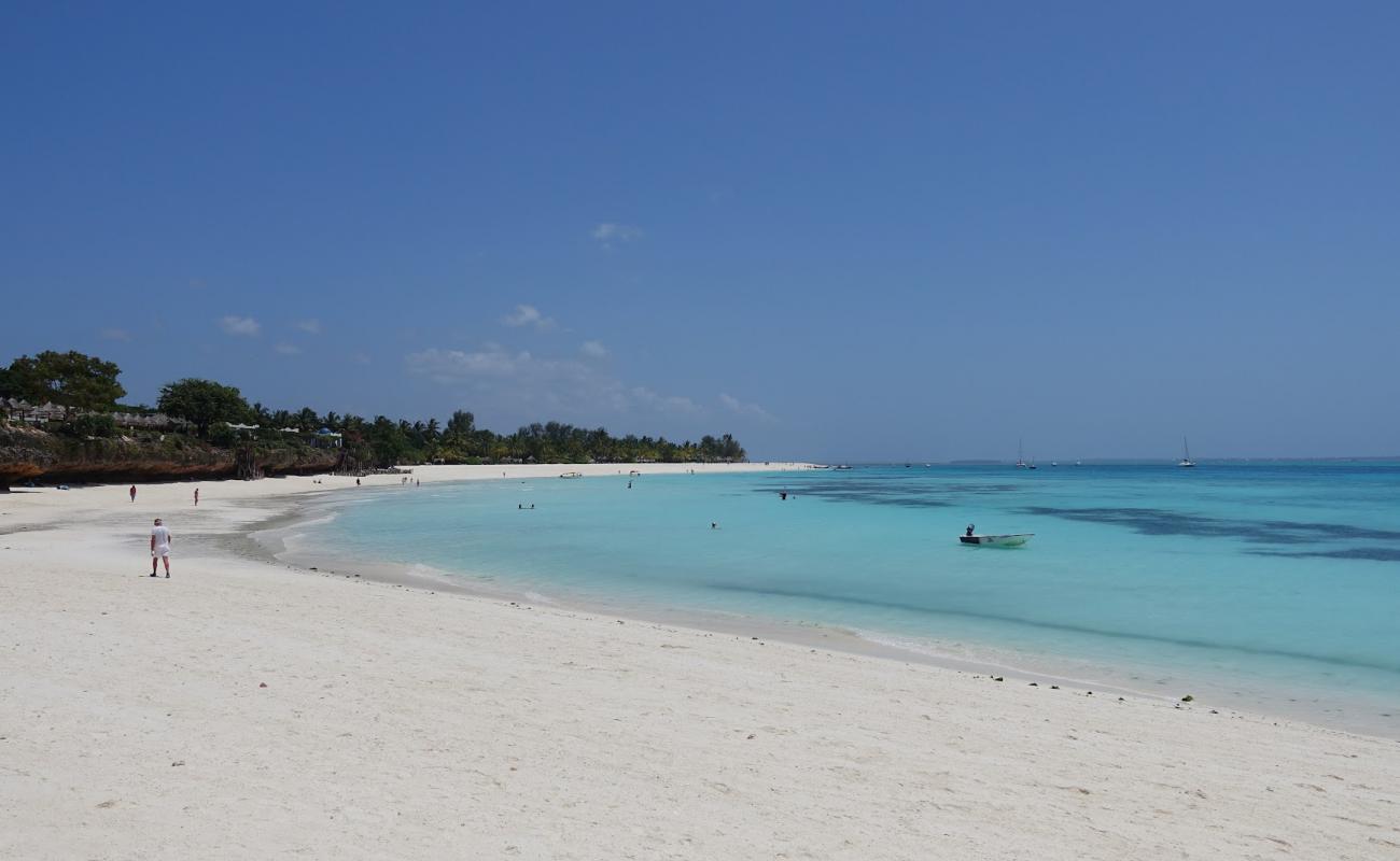 Photo of Kendwa Beach with white sand surface