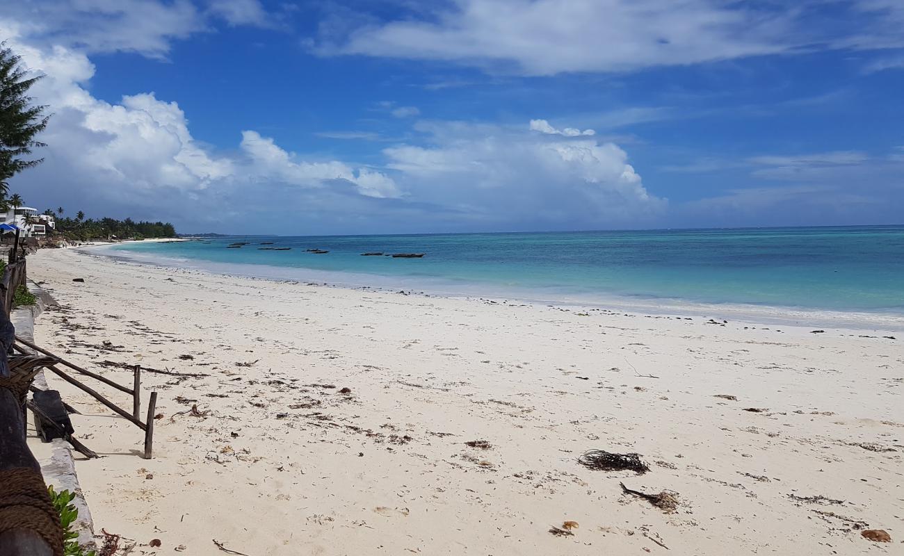 Photo of Jambiani Beach with white sand surface