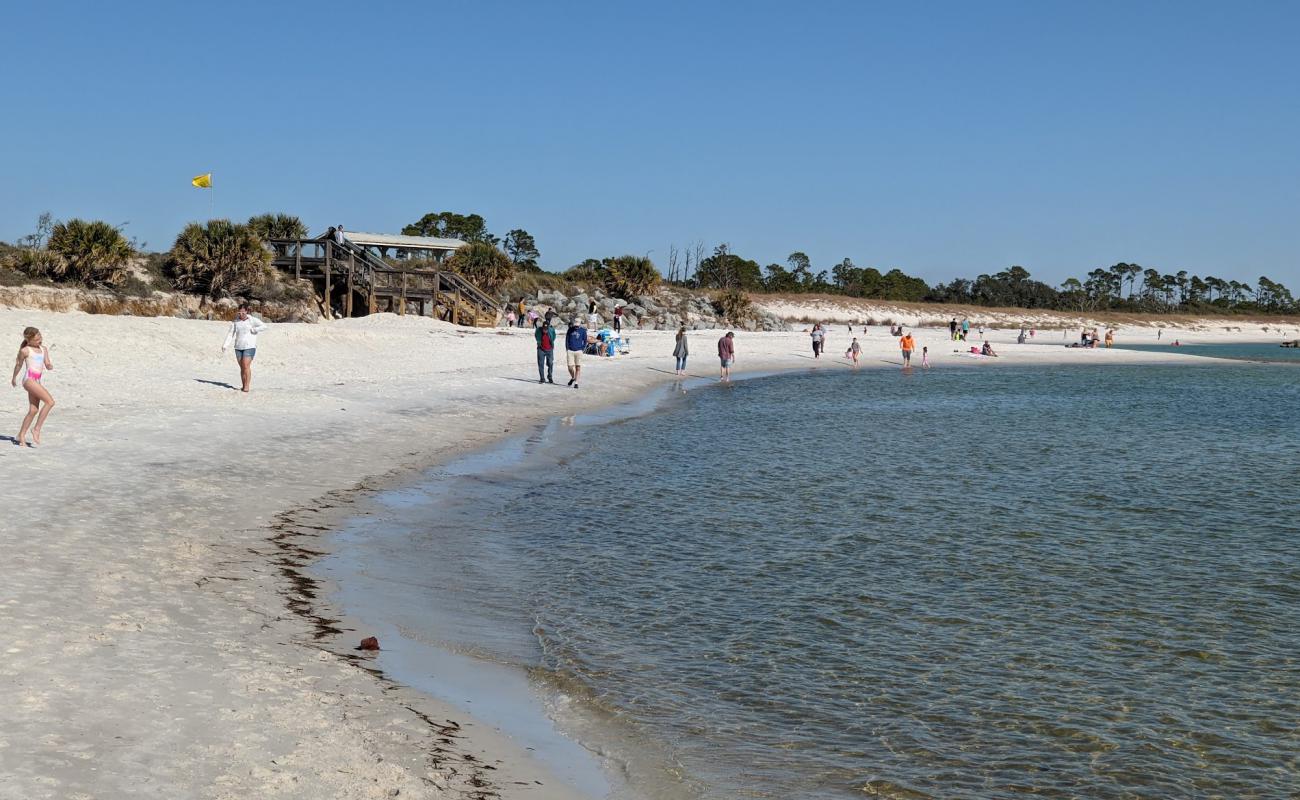 Photo of Jettys Tidal Pool Beach with white sand surface