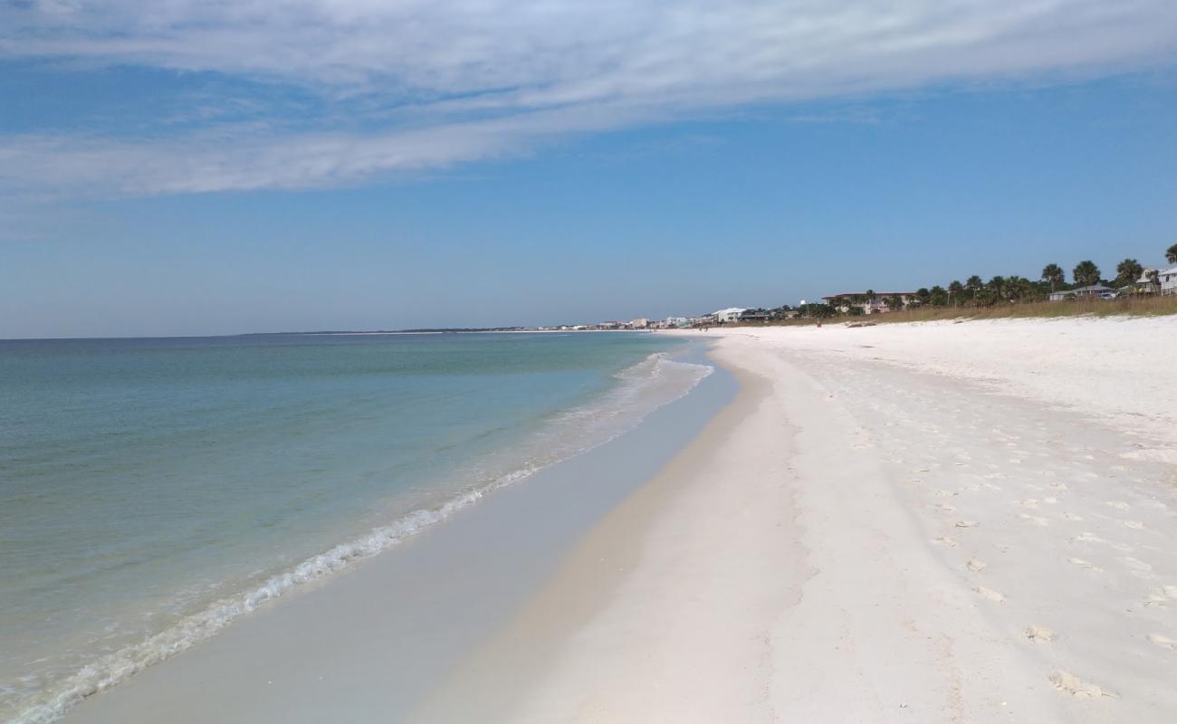 Photo of Mexico Beach with white sand surface