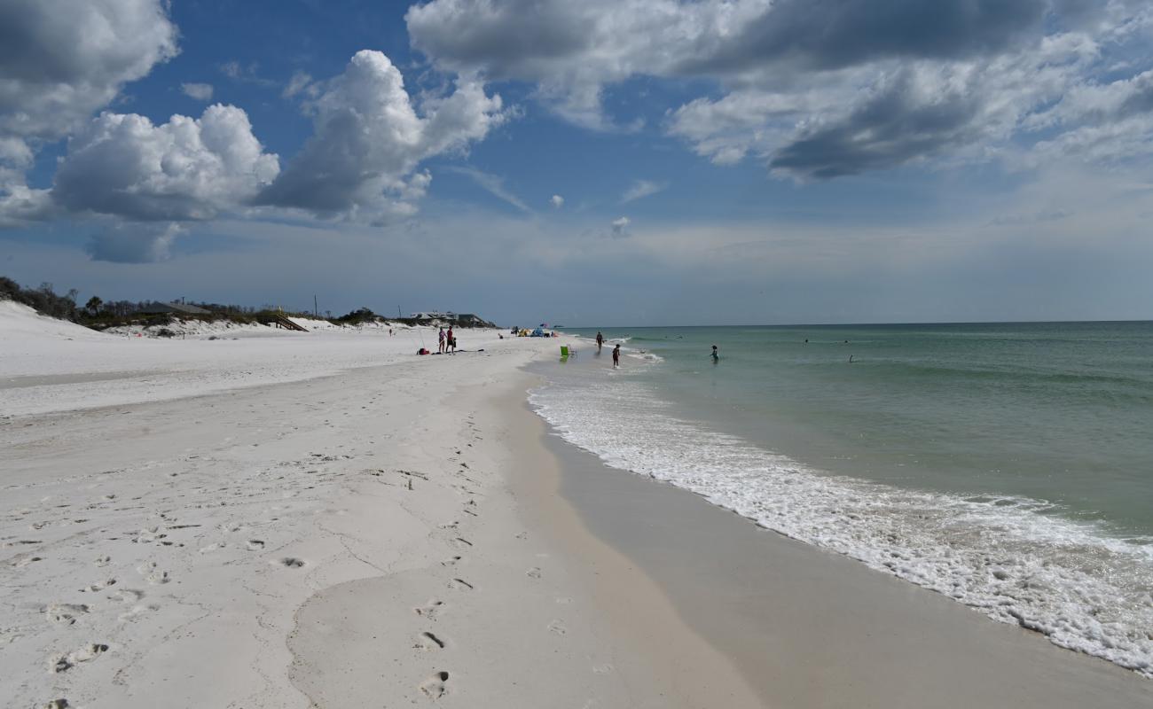 Photo of Eagle Harbor Beach with white fine sand surface