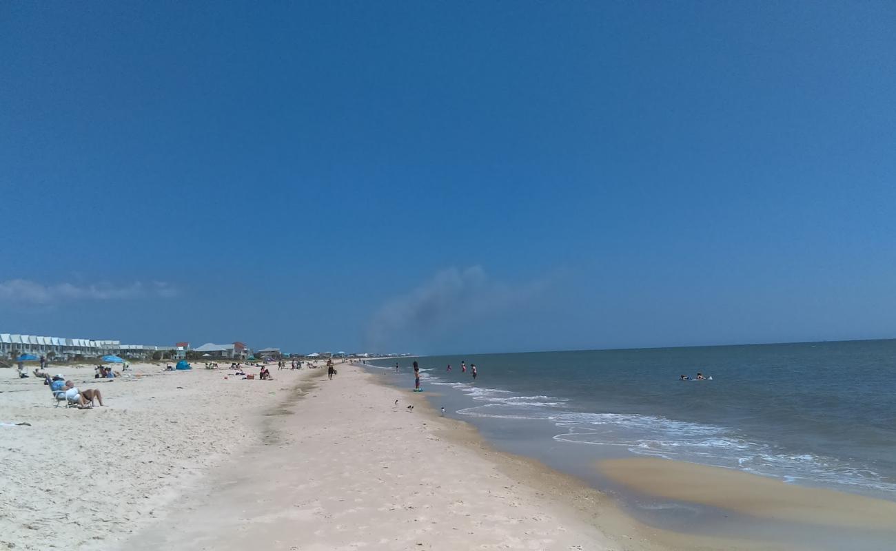 Photo of St. George Lighthouse Beach with white sand surface