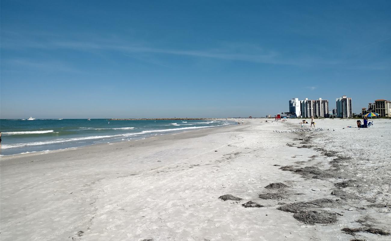 Photo of Sand Key Beach with white fine sand surface