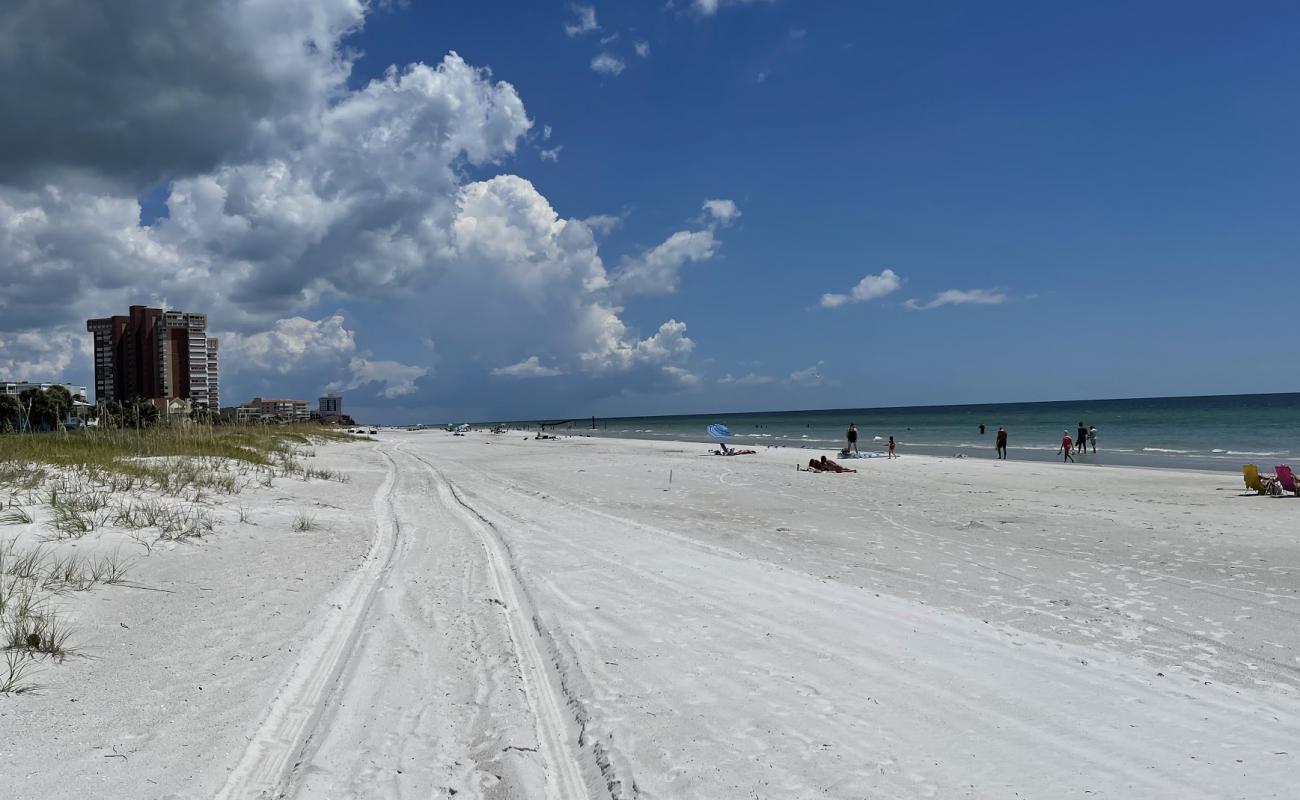 Photo of Redington Shores Beach with white sand surface