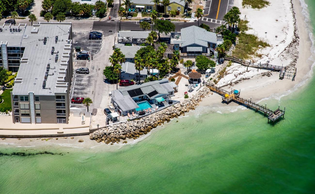 Photo of Pass A Grille Dog beach with bright sand surface