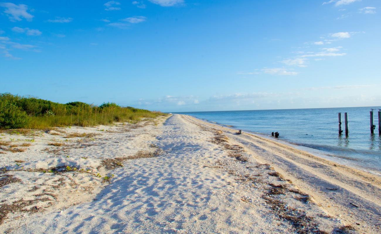 Photo of East Cape beach with bright sand surface