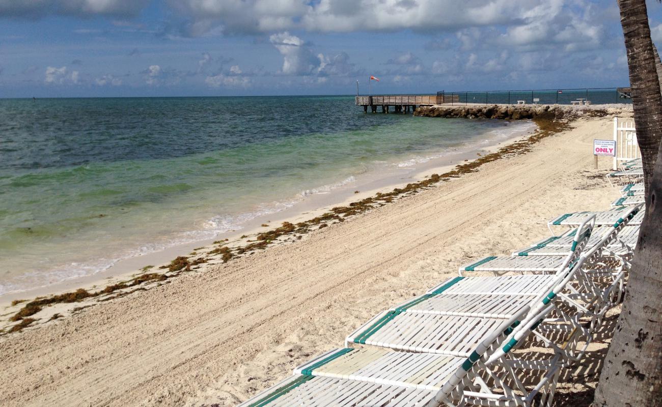 Photo of Key Colony beach with bright sand surface