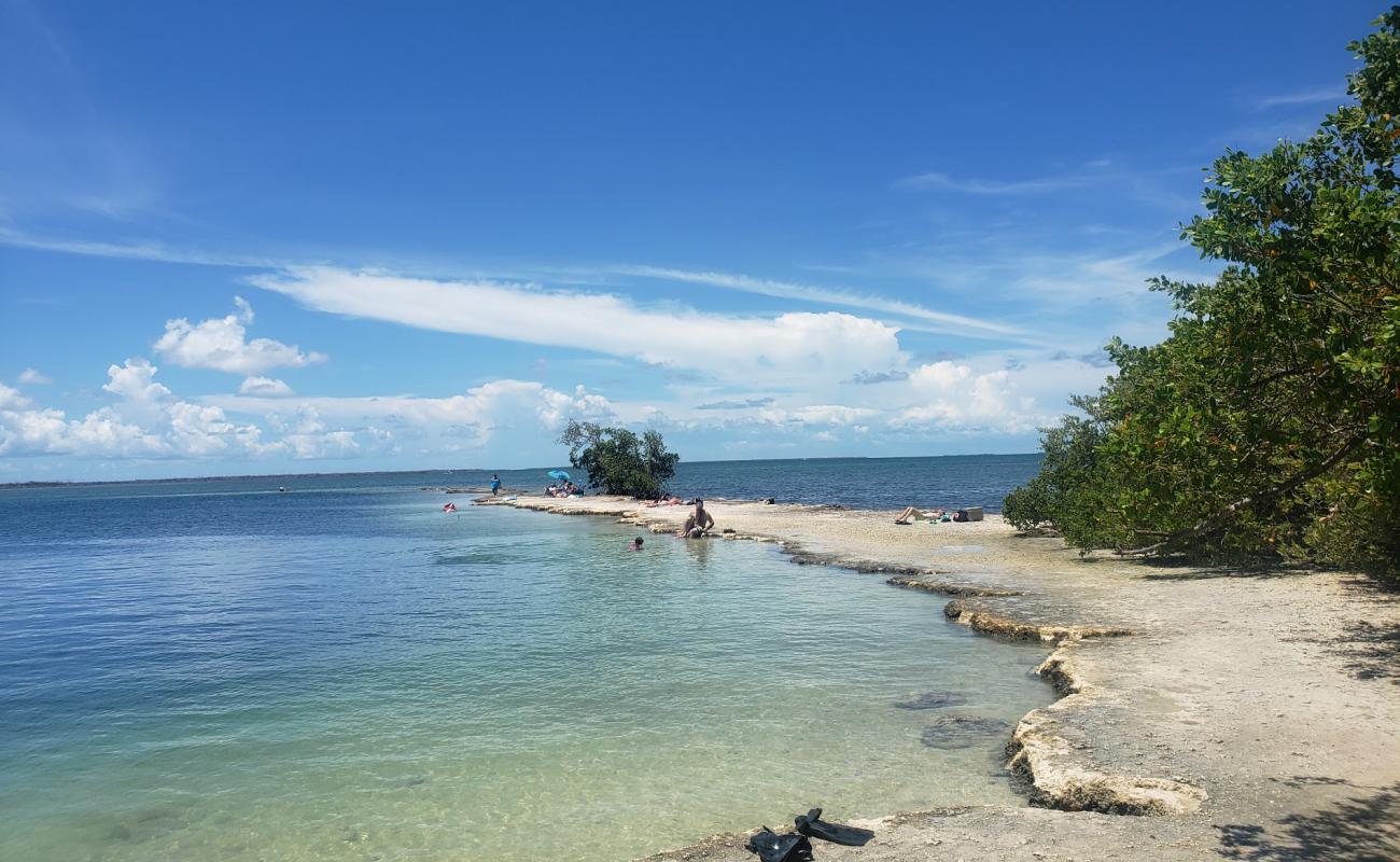 Photo of Horseshoe beach with gray sand &  rocks surface