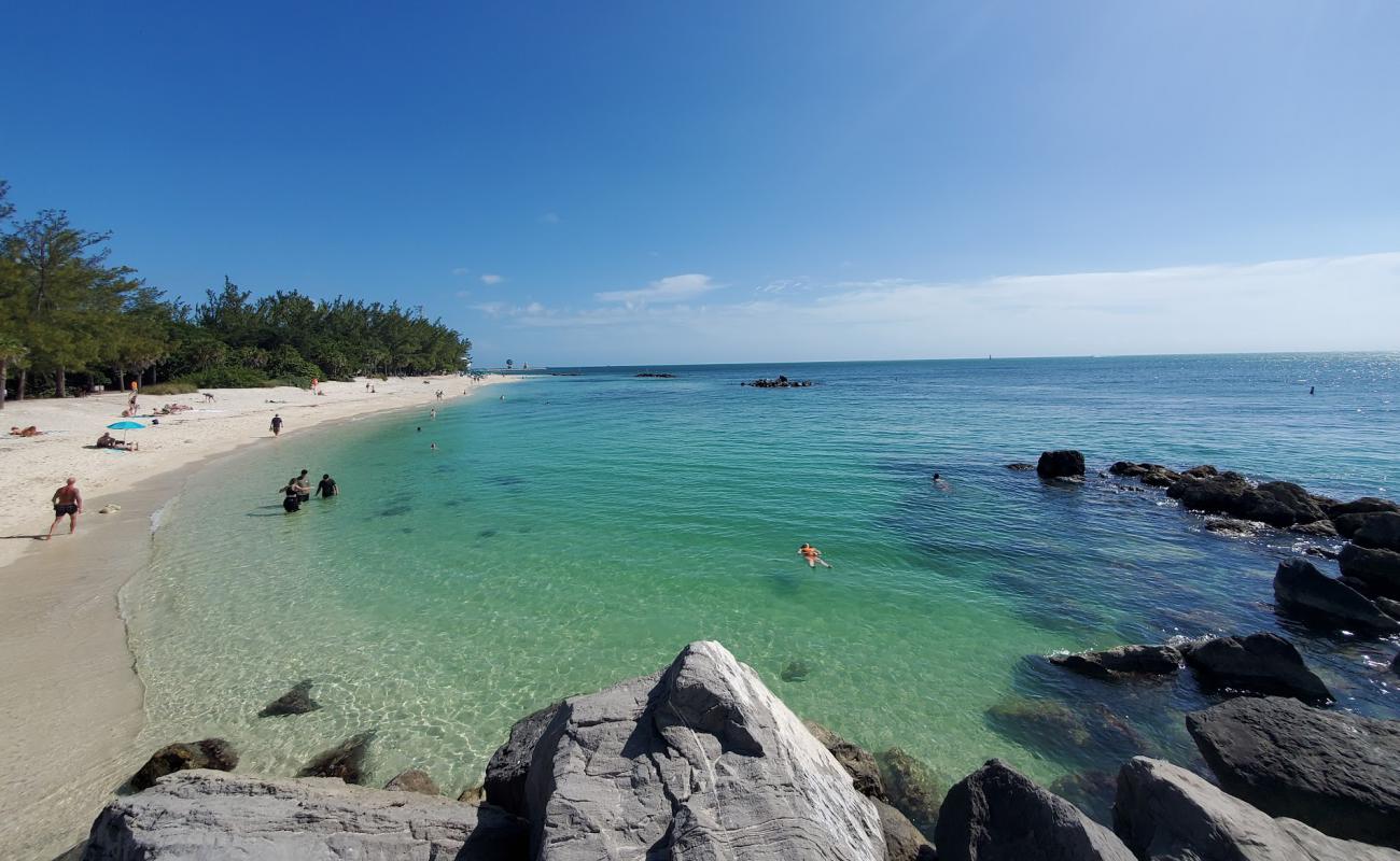 Photo of Zachary Taylor beach with gray sand &  pebble surface