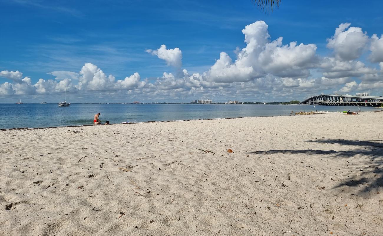 Photo of Virginia Key beach with bright sand surface