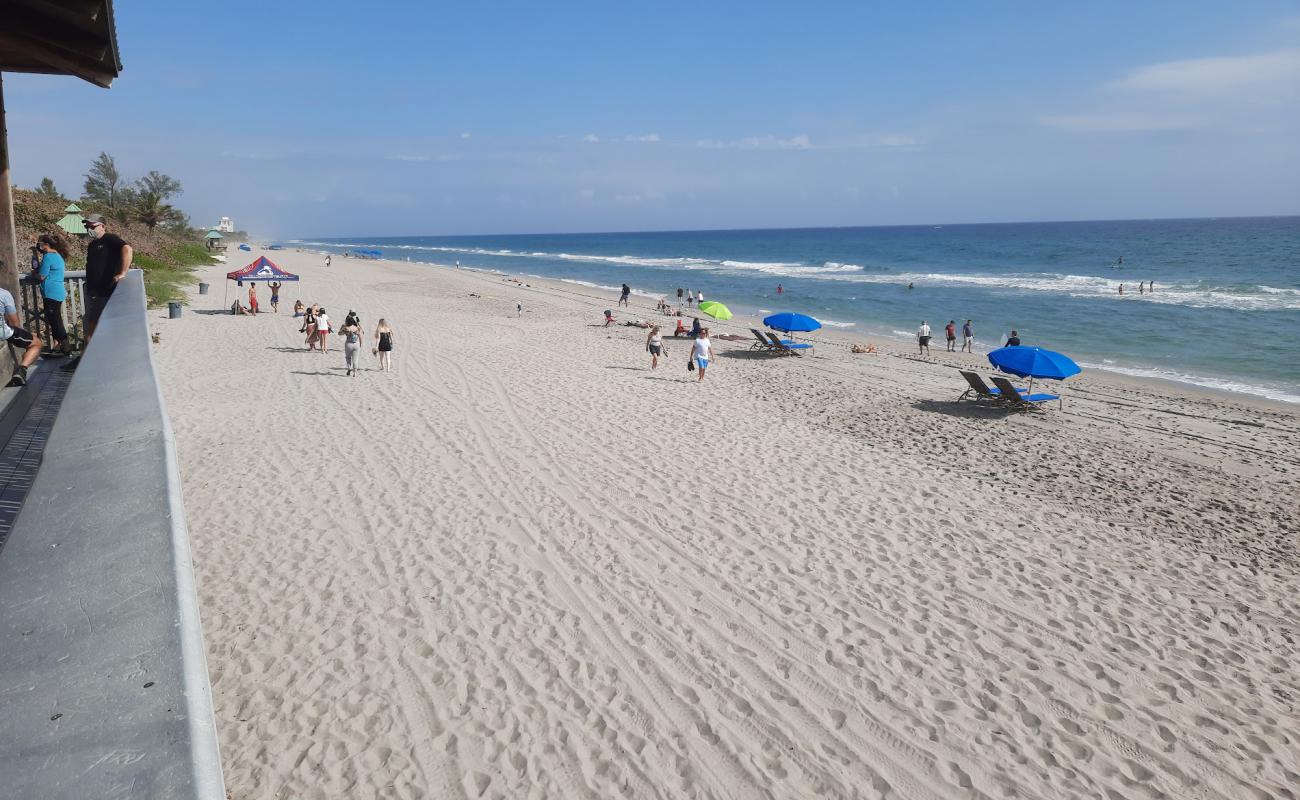 Photo of South beach Boca Raton with bright sand surface