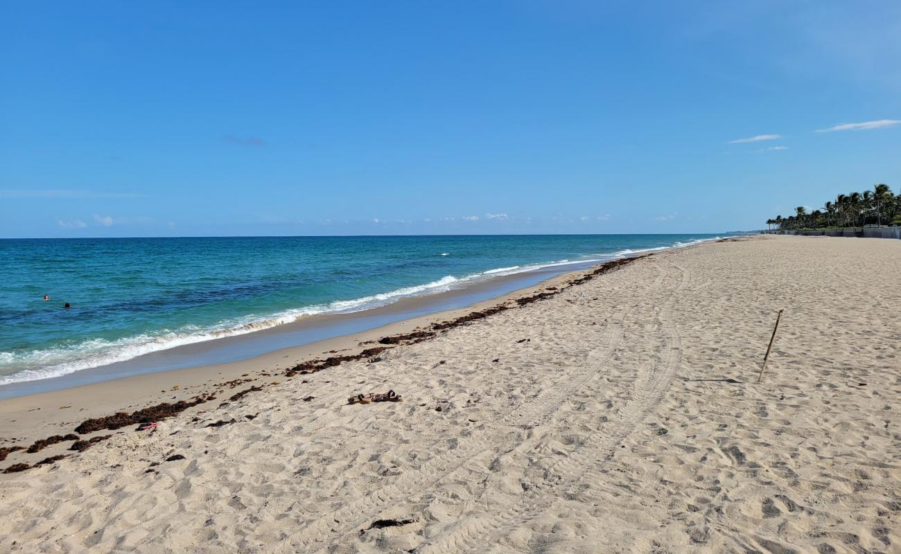 Photo of Palm Island beach with bright sand surface