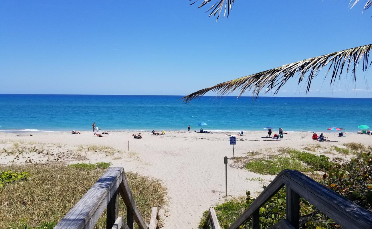 Photo of Palm beach County with bright sand surface