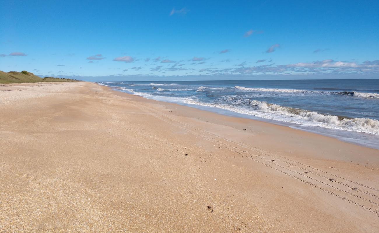 Photo of Guana Reserve beach with bright shell sand surface