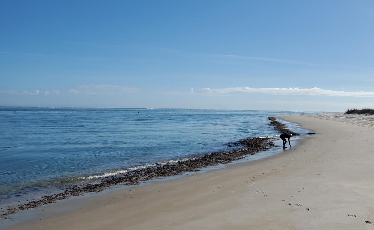 Photo of ORV beach with bright sand surface