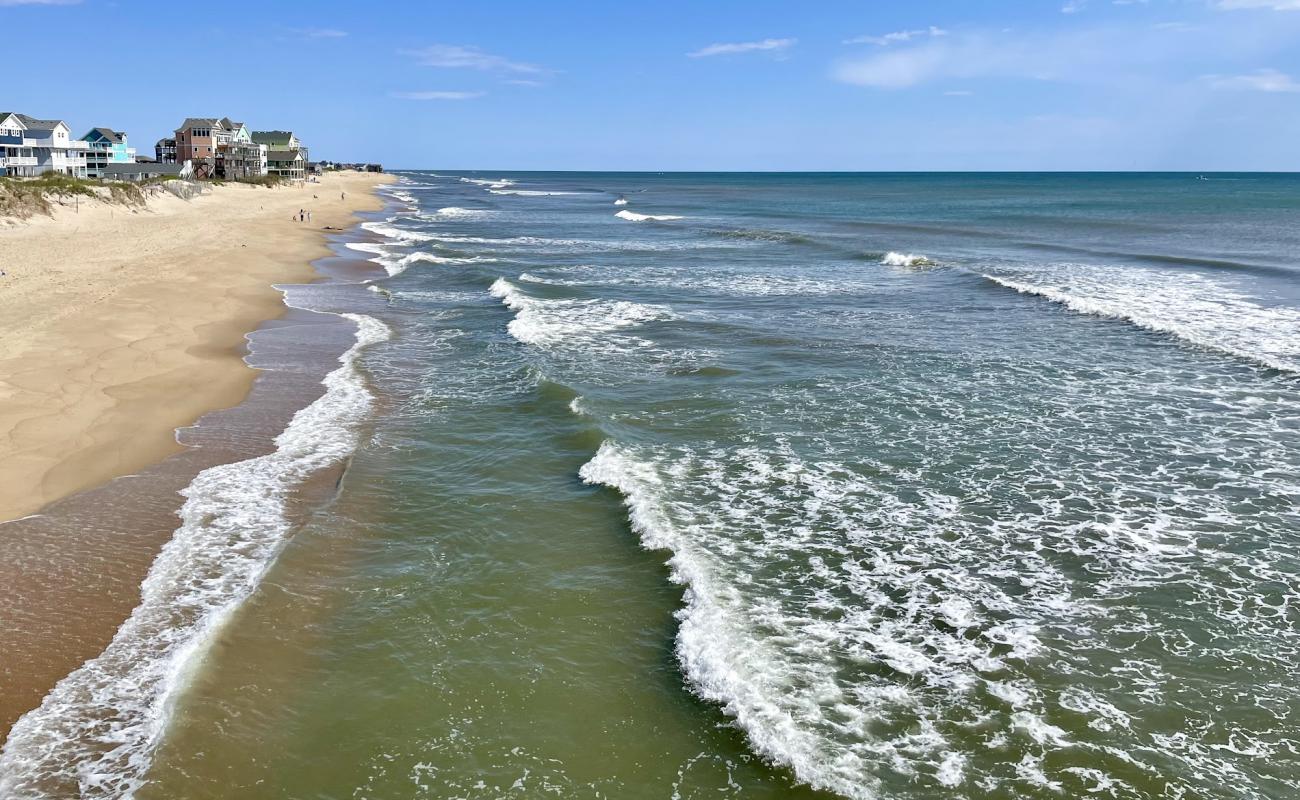 Photo of Rodanthe beach with bright fine sand surface