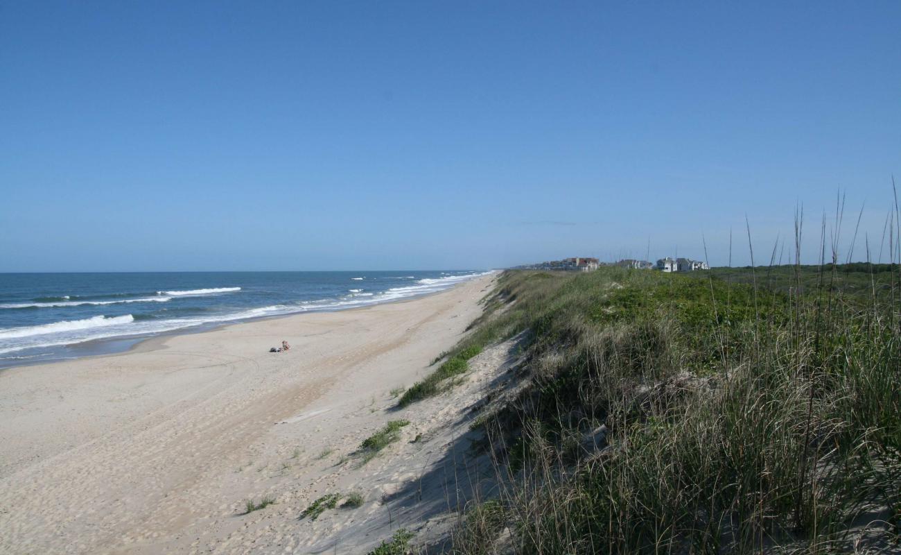 Photo of Pine Island beach with bright sand surface