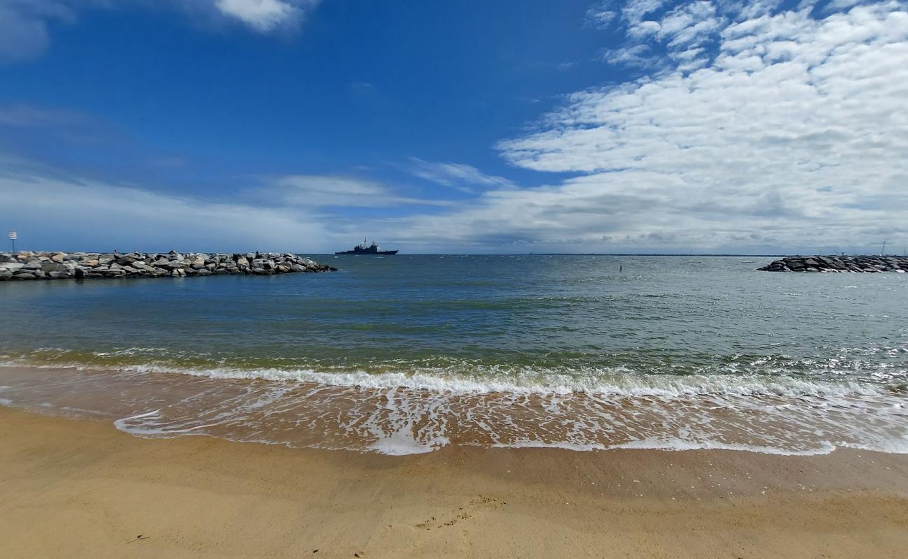 Photo of Outlook beach with bright sand surface