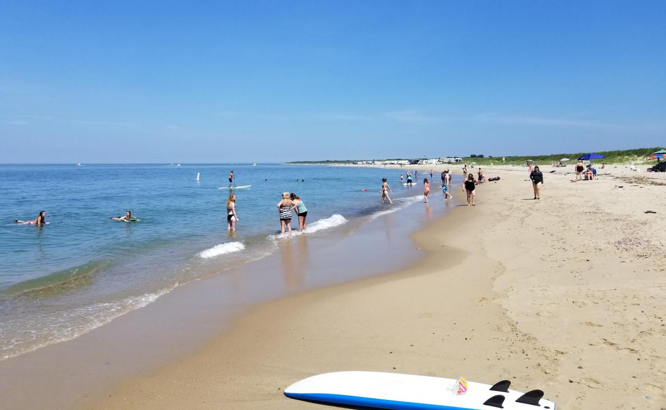 Photo of Montauk County Park with bright sand surface