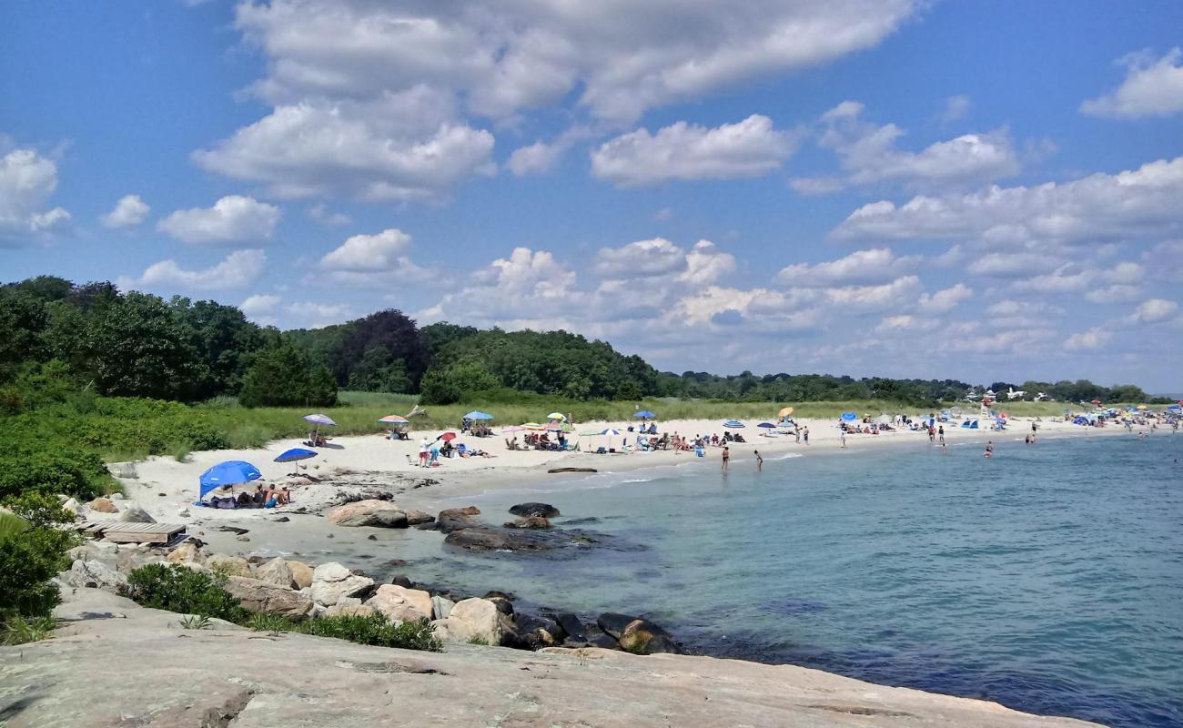 Photo of Waterford Beach with bright fine sand surface