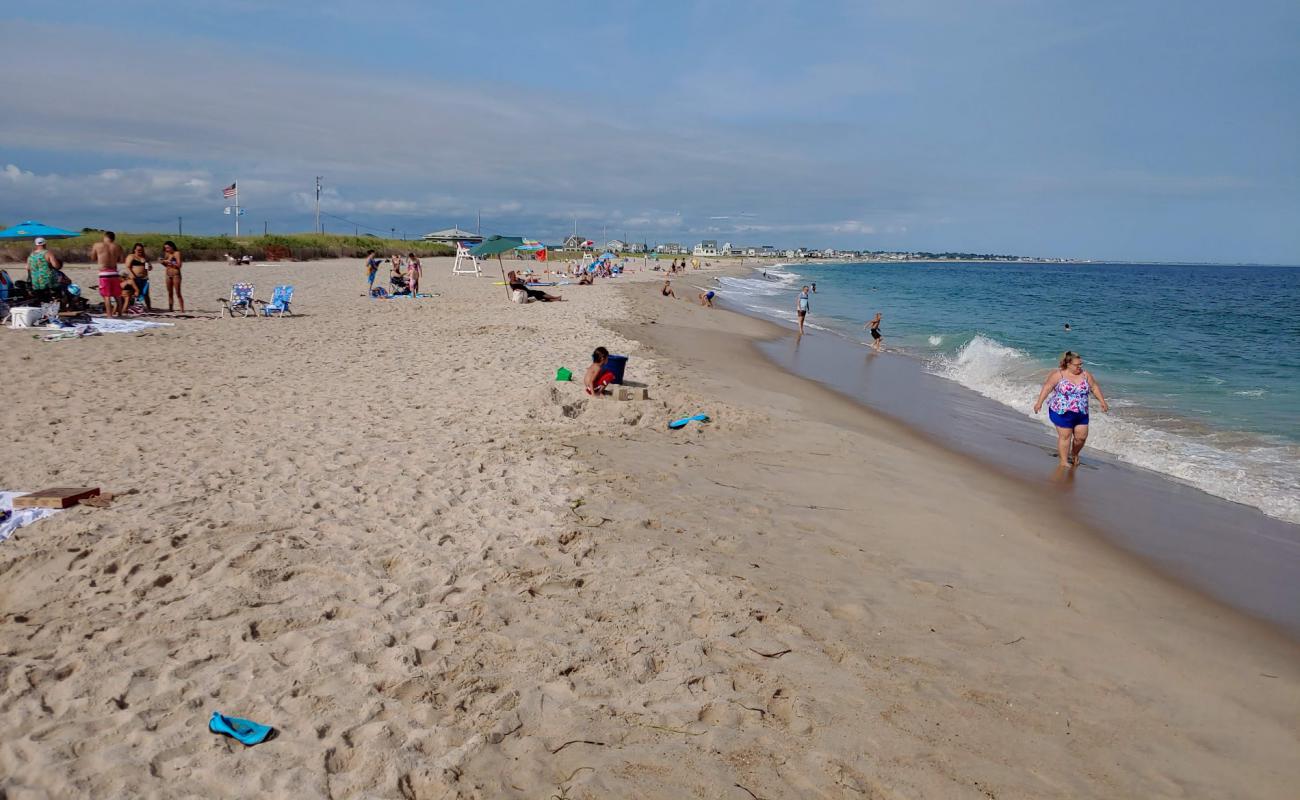 Photo of Charlestown Beach with bright sand surface