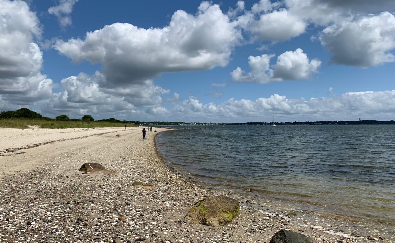 Photo of Fort Phoenix Beach with light sand &  pebble surface