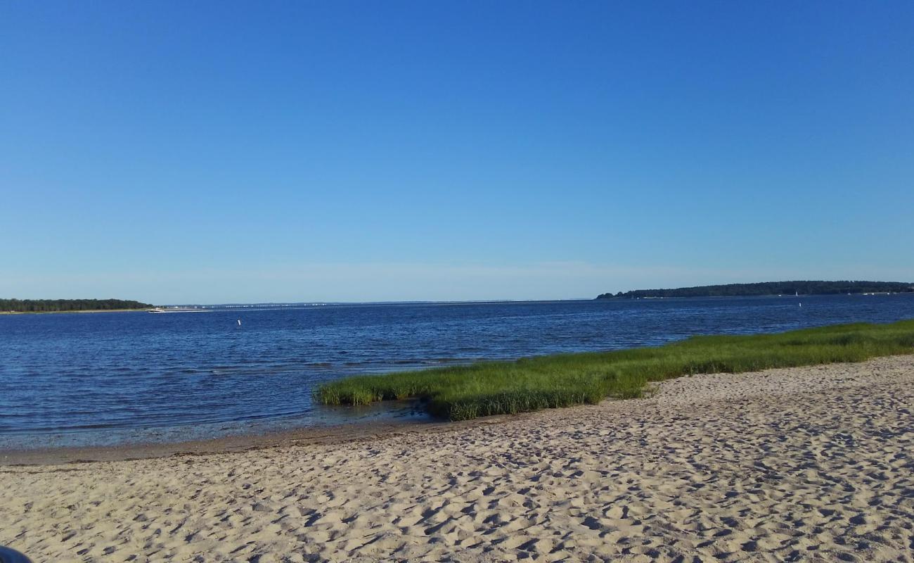 Photo of Swift's Beach with bright sand surface