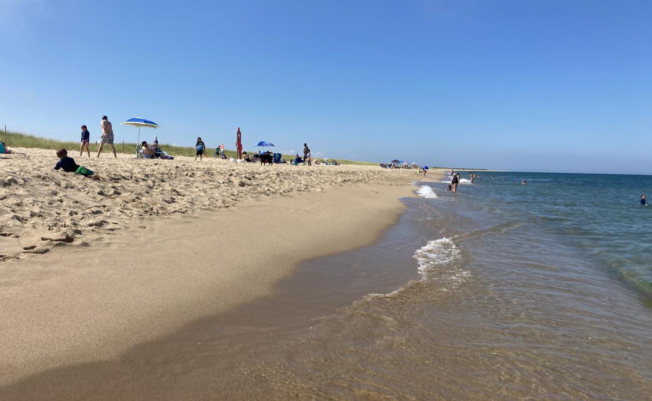 Photo of East Beach with bright sand surface