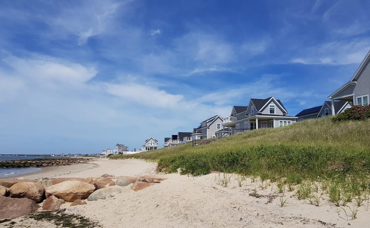 Photo of Haigis Beach with bright sand surface