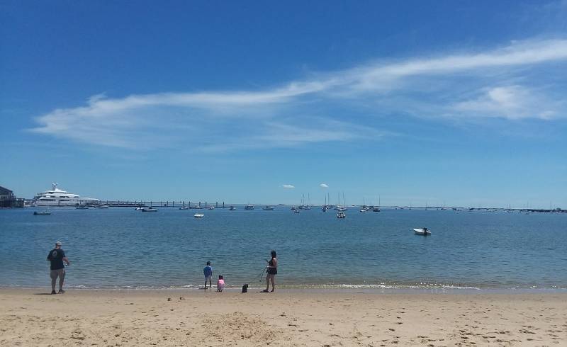 Photo of Provincetown beach II with bright sand surface