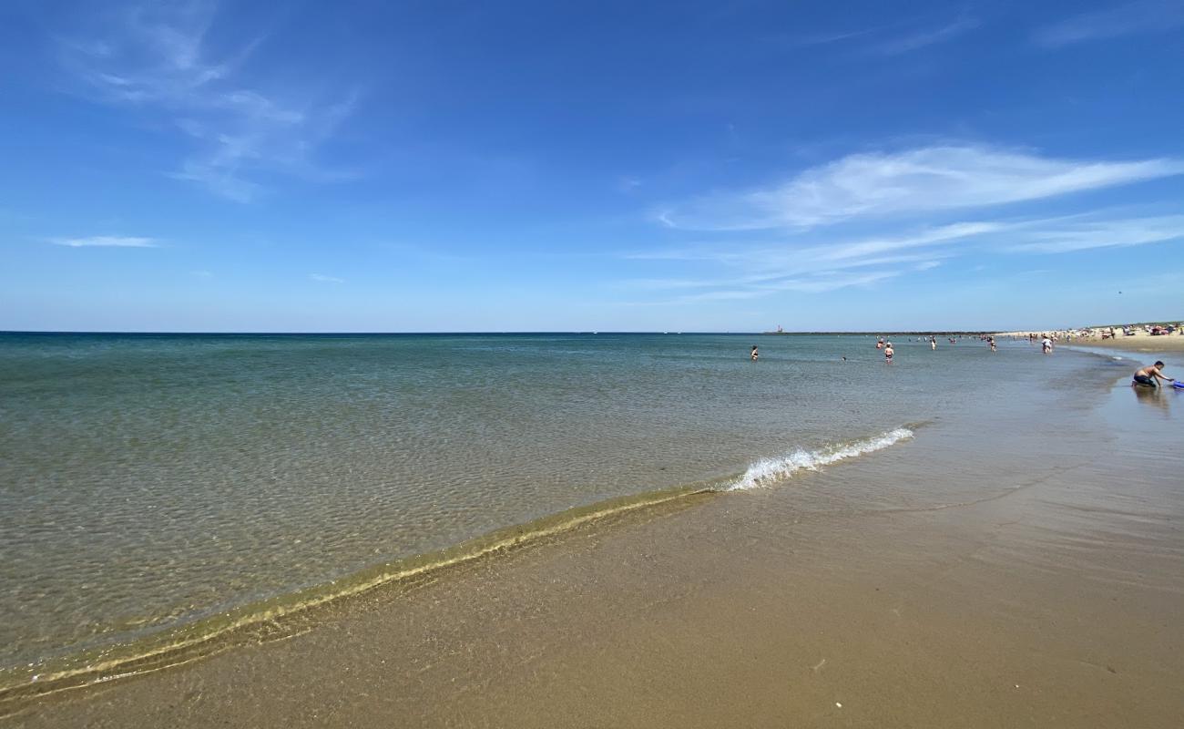 Photo of Scusset beach with bright sand surface