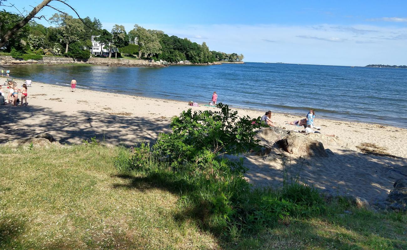 Photo of West beach with bright sand surface