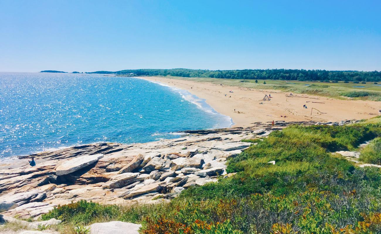 Photo of Mile beach with bright sand surface