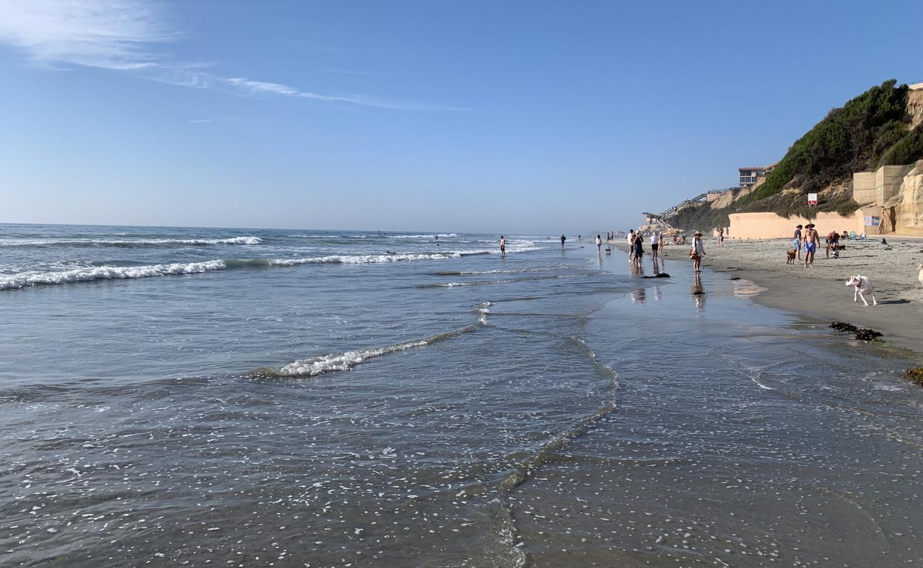 Photo of Del Mar Dog beach with bright sand surface