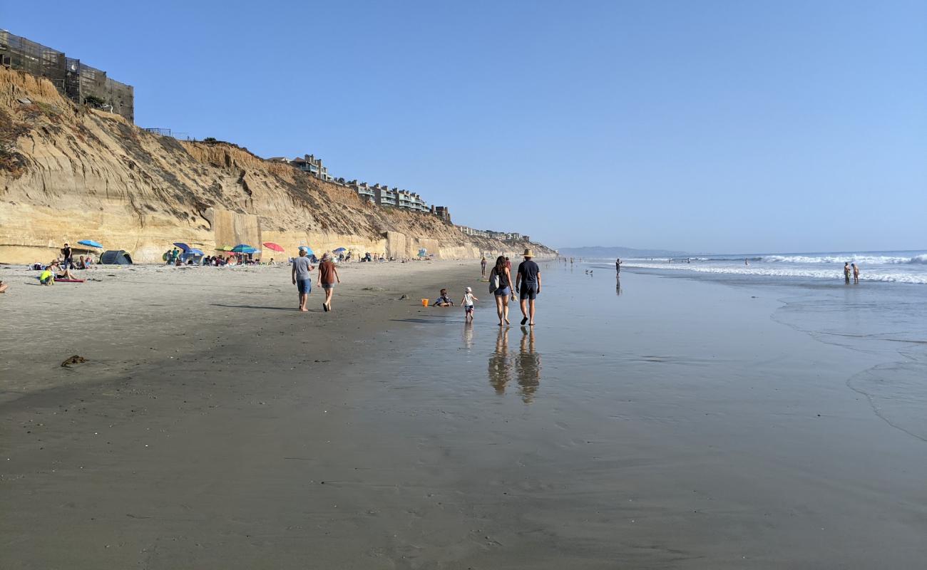 Photo of Fletcher Cove beach with bright sand surface