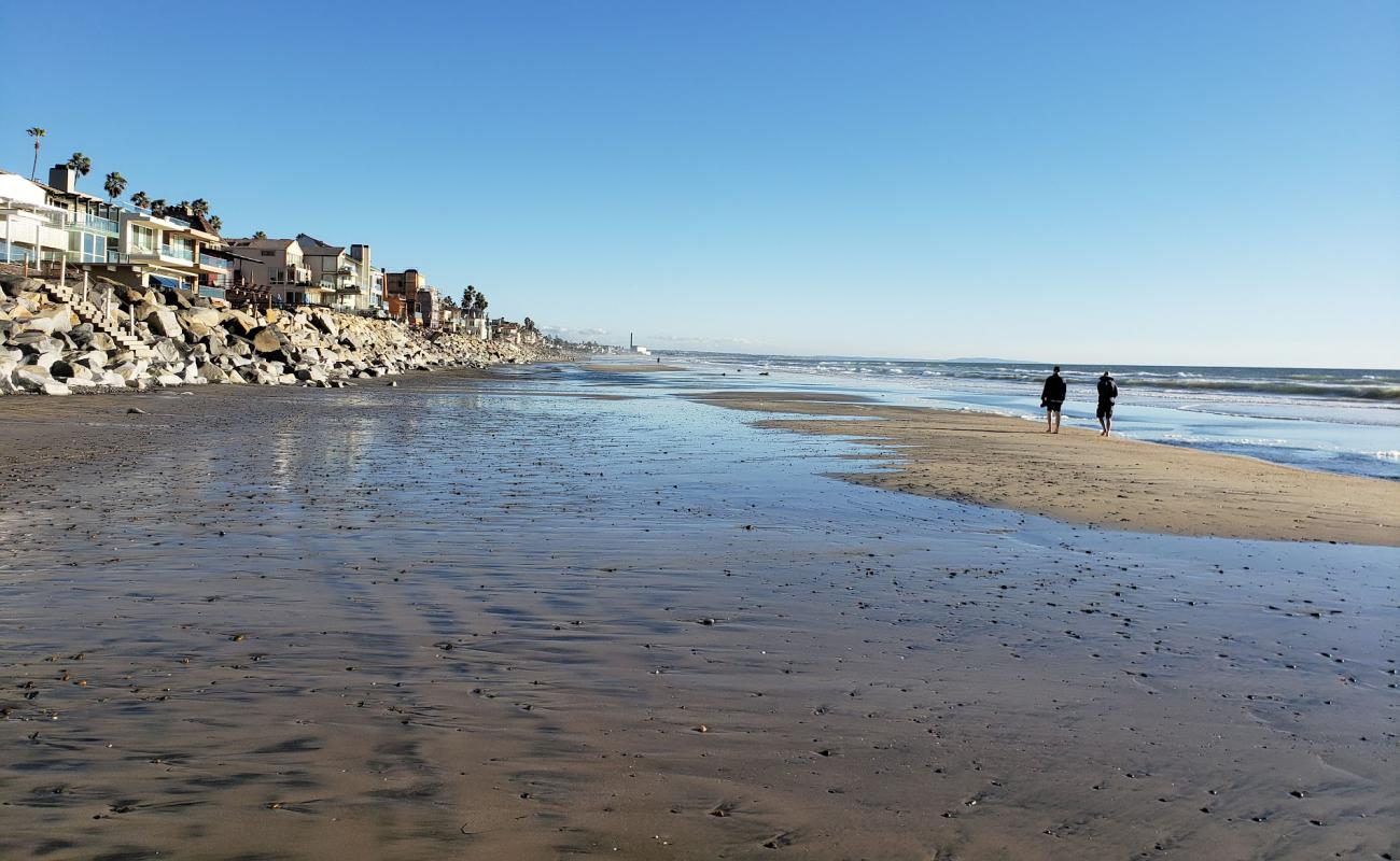 Photo of Saint Malo beach with bright sand surface