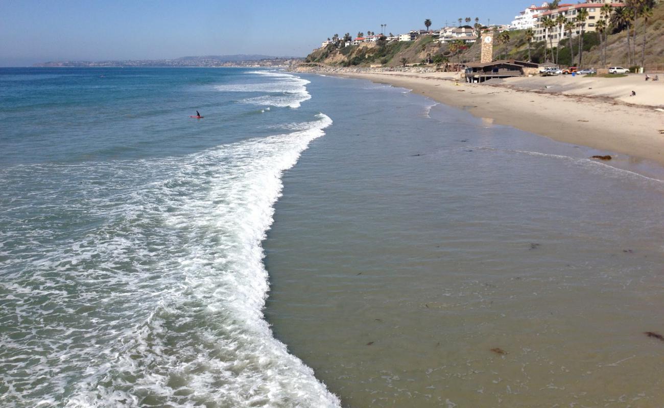 Photo of San Clemente beach with bright sand surface