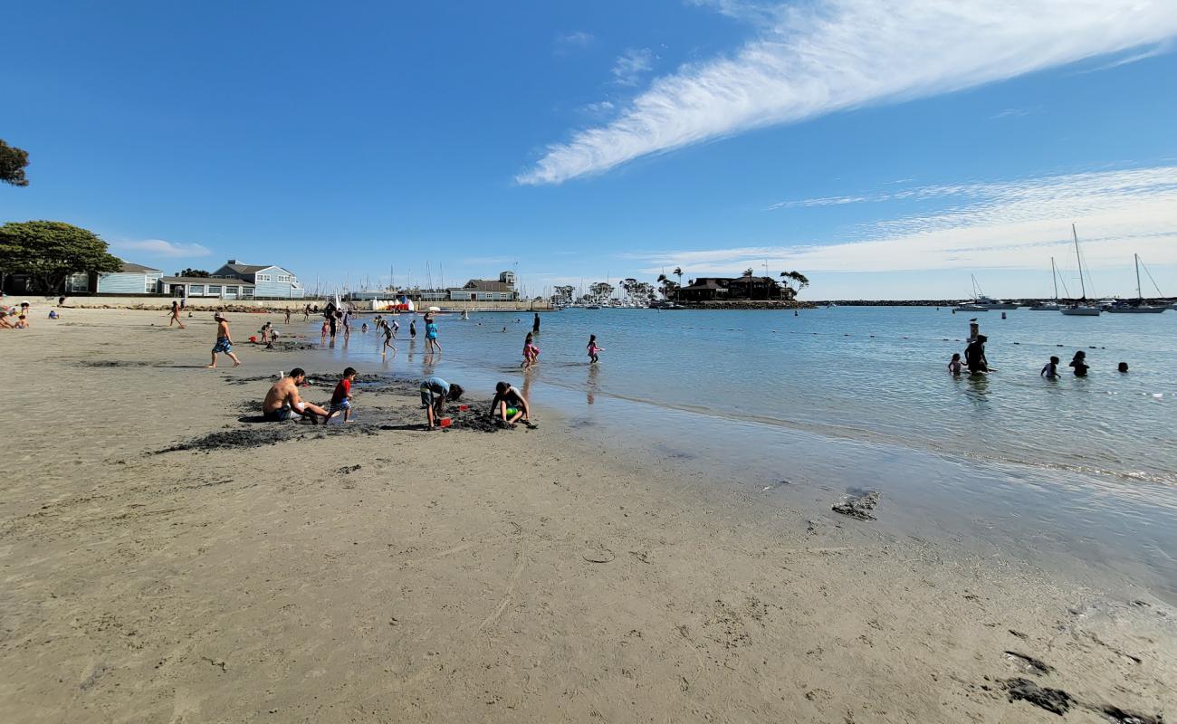 Photo of Baby beach with bright sand surface