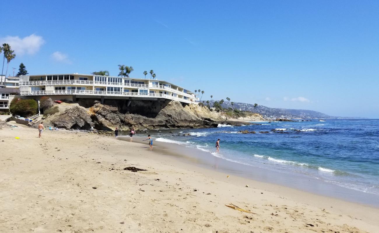 Photo of Fishermans Cove beach with bright sand surface