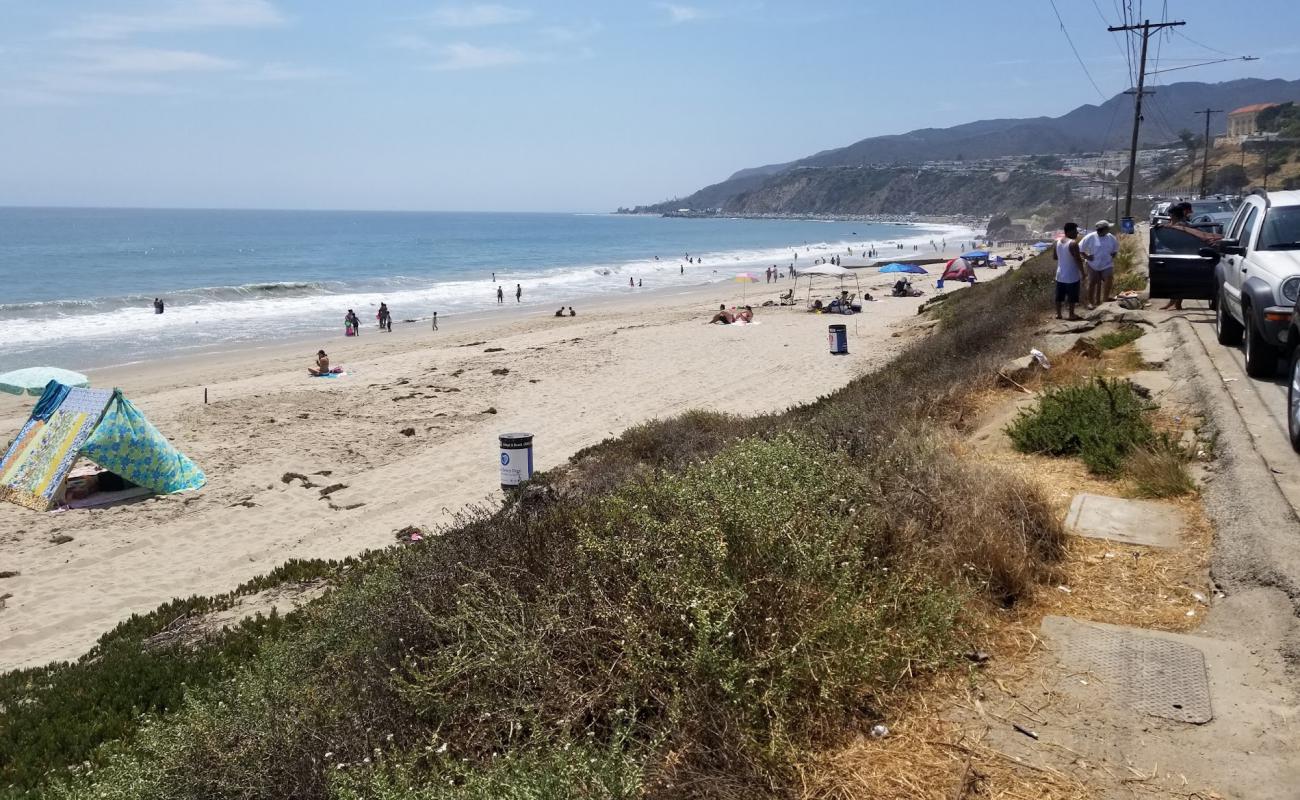 Photo of Will Rogers Beach with bright sand surface