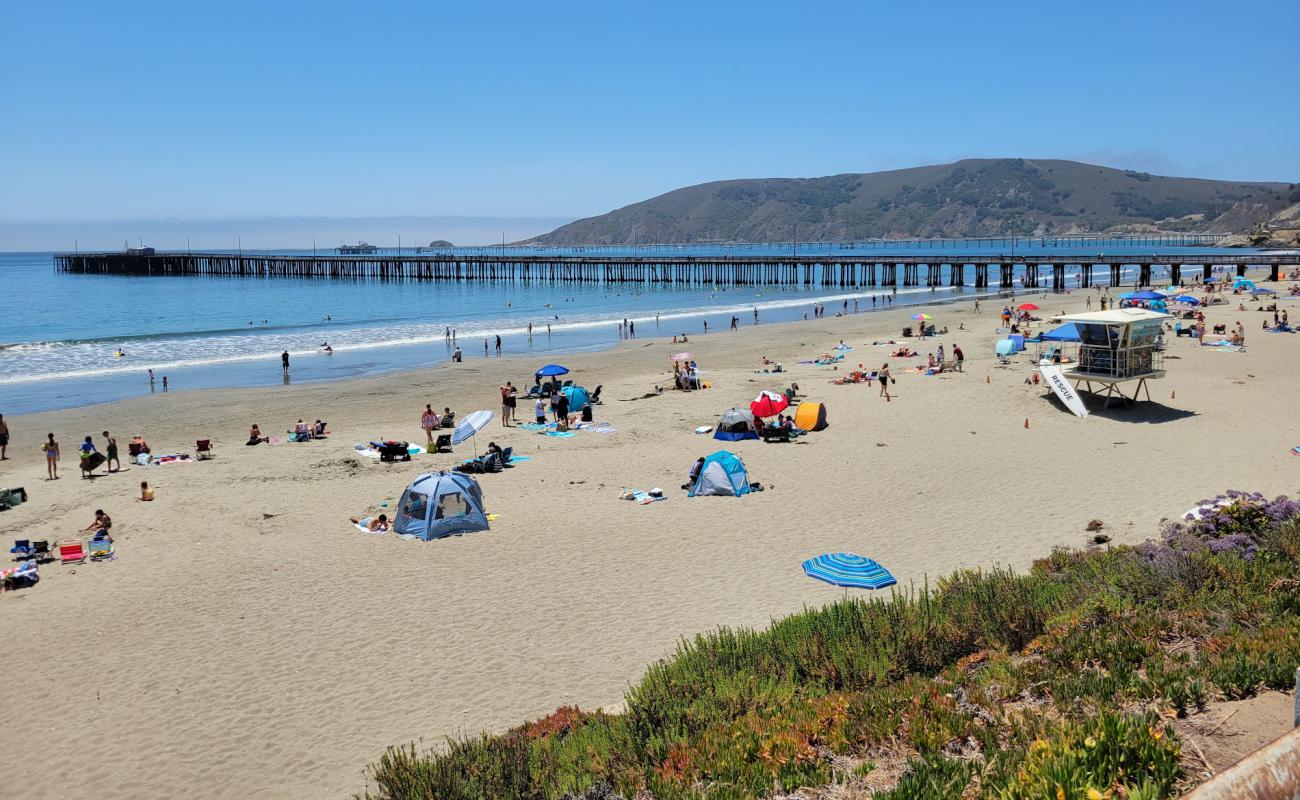 Photo of Avila Beach with bright sand surface