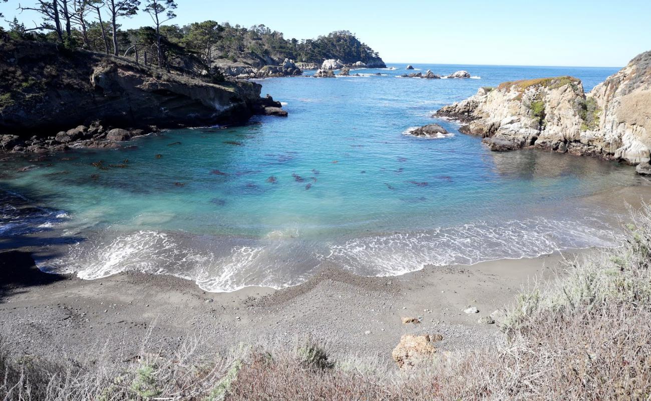 Photo of Granite Point Beach with gray pebble surface