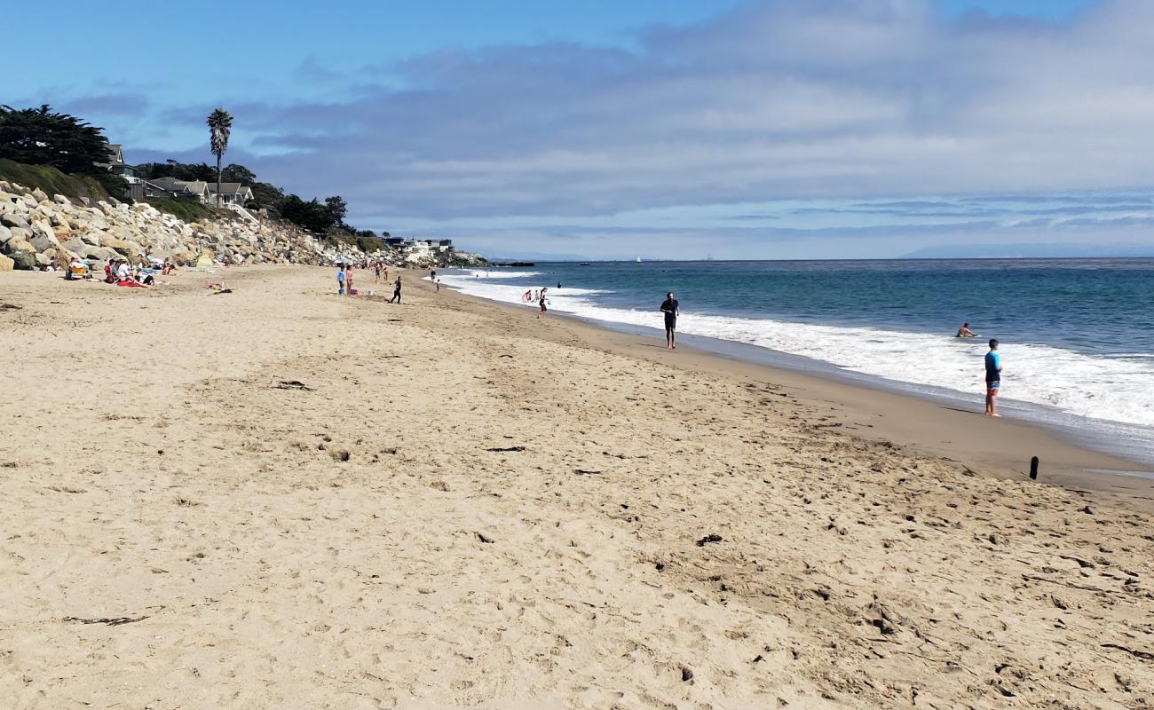 Photo of Corcoran Beach with bright sand surface