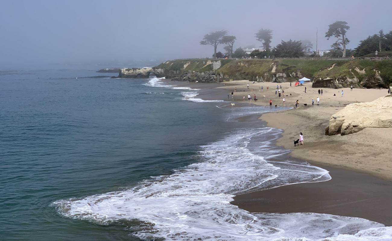 Photo of Its Beach with bright sand surface